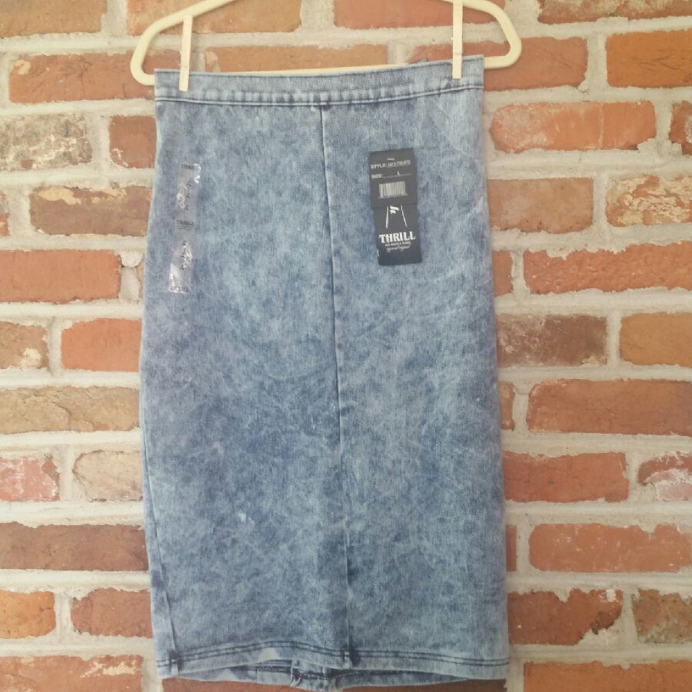 Brand New Jeans Pencil Skirt